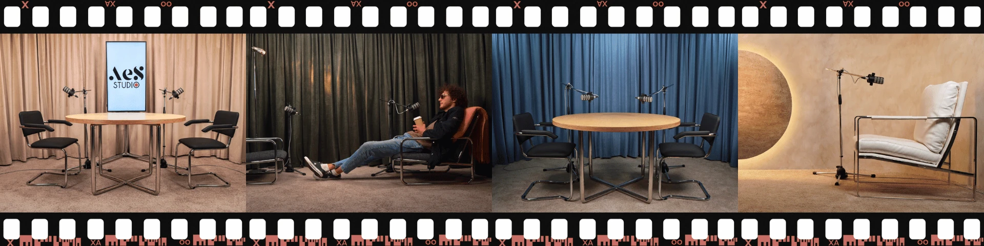 Studio podcast Warszawa Mokotów - AeS Studio