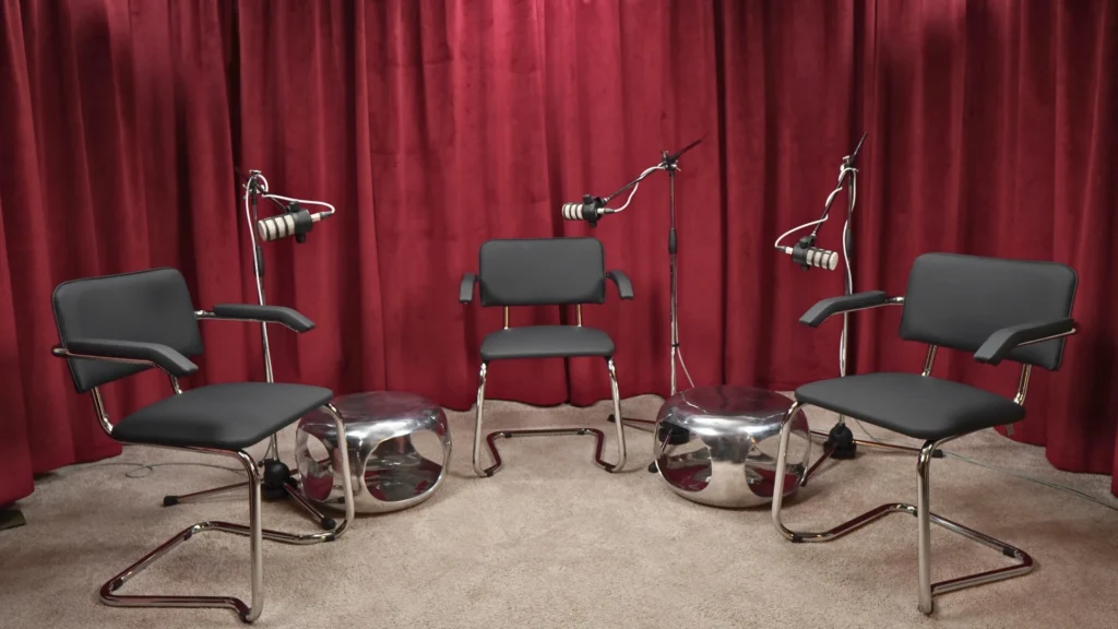 podcast w profesjonalnym studio Mokotów